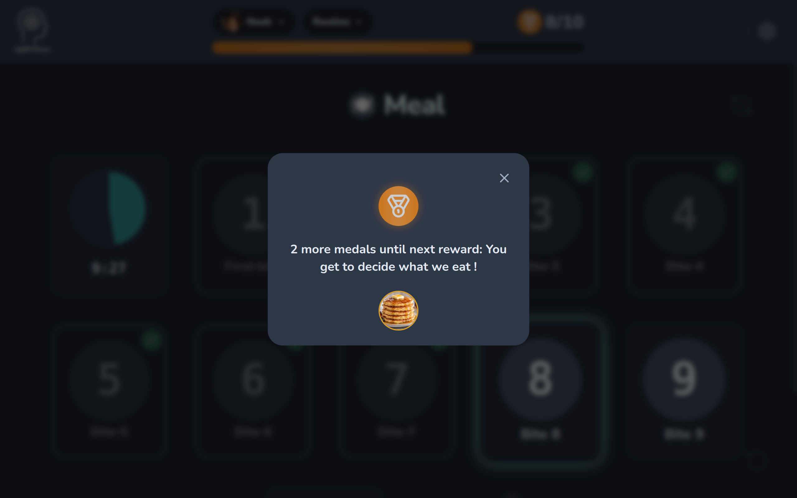 Yenga Focus App - Medal Reward
